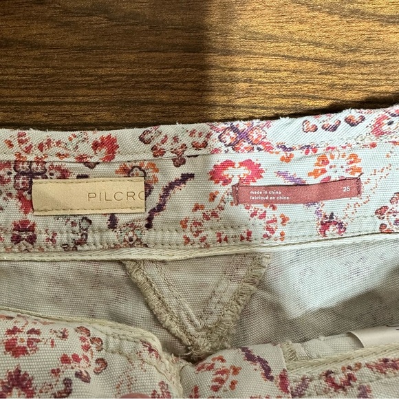 Anthropologie Pilcro The Wanderer Shorts size 25 Boho hippie - Picture 7 of 9